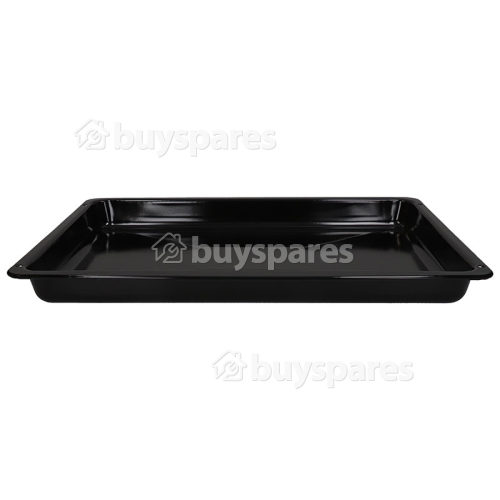 Kitchen Magic Enamelled Grill Pan - Black : 462X372mm X 37mm Deep (Cookshop)