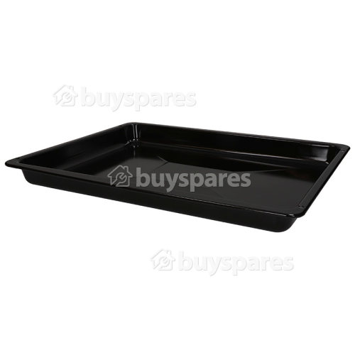 Arctic Enamelled Grill Pan - Black : 462X372mm X 37mm Deep (Cookshop)