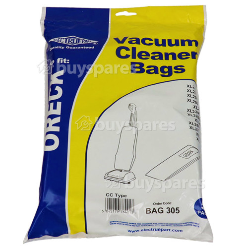 Silver Style CC Dust Bag (Pack Of 5) - BAG305