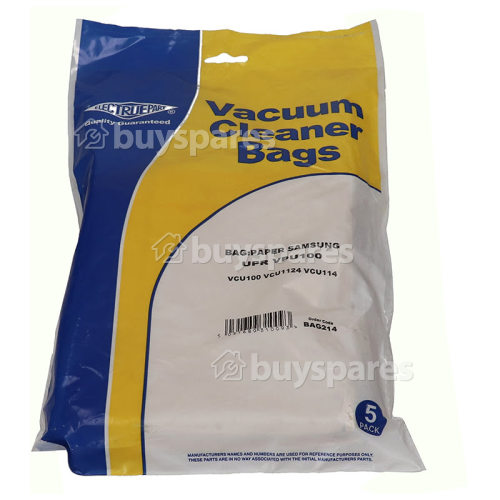ProAction VPU100 Dust Bag (Pack Of 5)