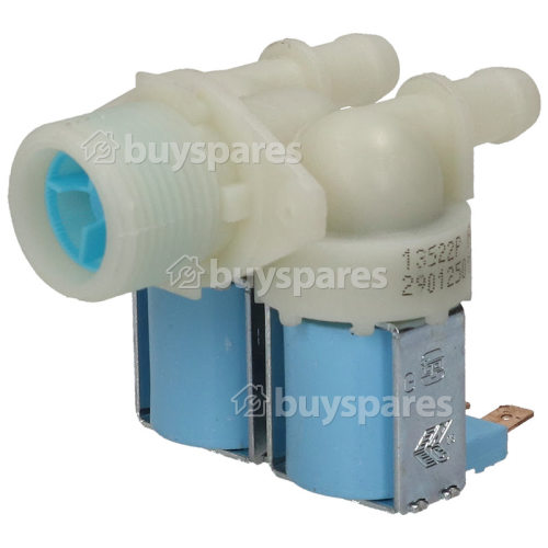 Cntal Cold Water Double Solenoid Inlet Valve : 180Deg. With 12 Bore Outlets