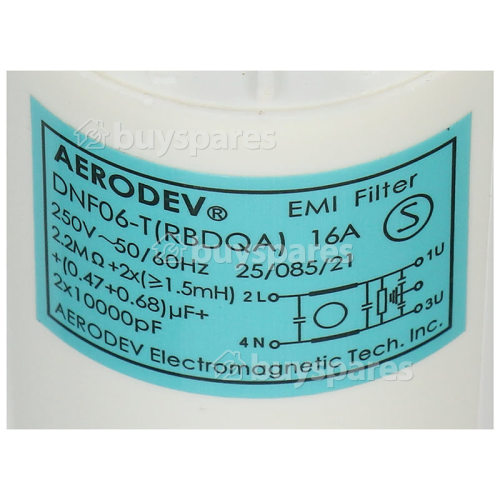 Filtre Antiparasite De Lave-Vaisselle : Aerodev DNF06-T(RBDQA) Leisure