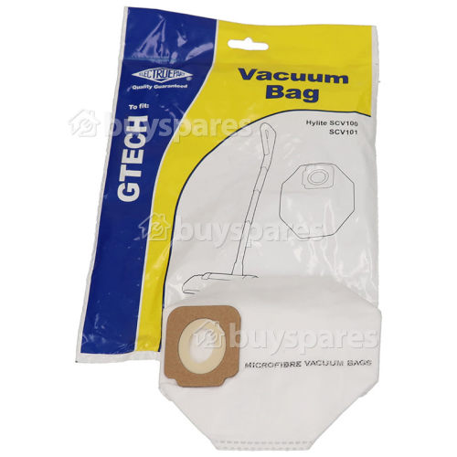 Hylite Filter-Flo Synthetic Dust Bags (Pack Of 10) - BAG370