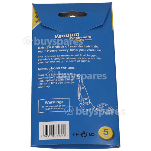 Tesco Universal Vacuum Cleaner Air Freshener ; Spring Fresh Fragrance