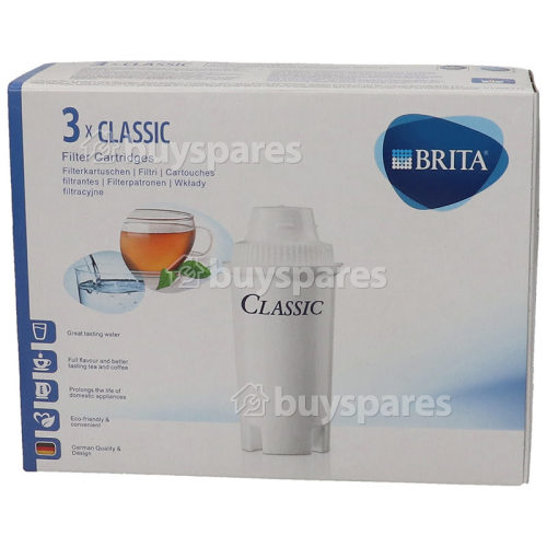 BRITA Classic Replacement Filter Cartridges, Pack of 3