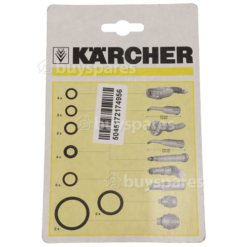 Kärcher Jeu de joint torique vert pour les lances Easy!Lock (50