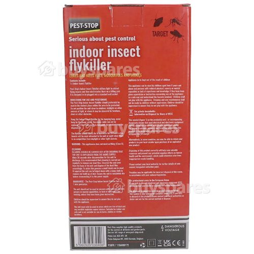 Fly Killer Elettronico Per Insetti Da Interno Pest Stop