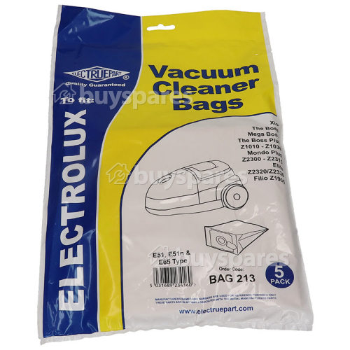 Onyx E51 Dust Bag (Pack Of 5) - BAG213