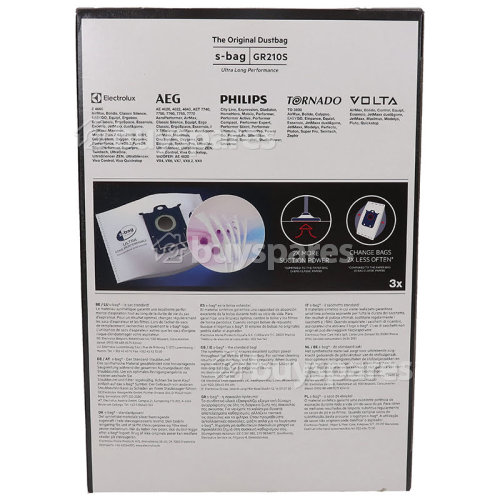 Electrolux Group GR210 Vacuum Bag