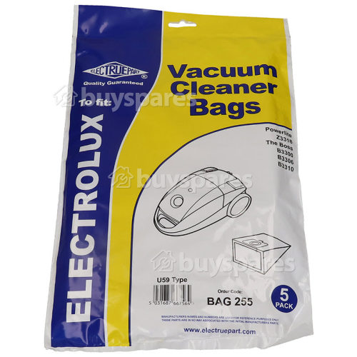 Zanussi U59 Dust Bag (Pack Of 5)