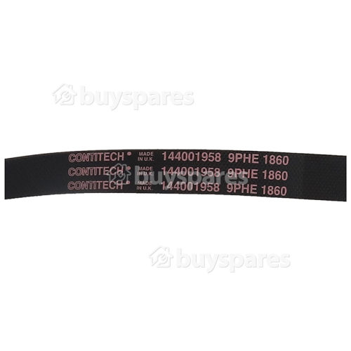 Whirlpool Poly-Vee Drive Belt - 1860H9PHE