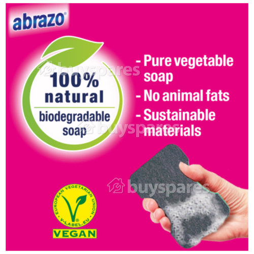 Abrazo Biodegradable Hob Cleaner Sponges - Pack Of 2