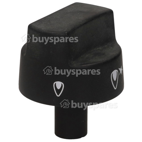 Elba Burner Control Knob - Black