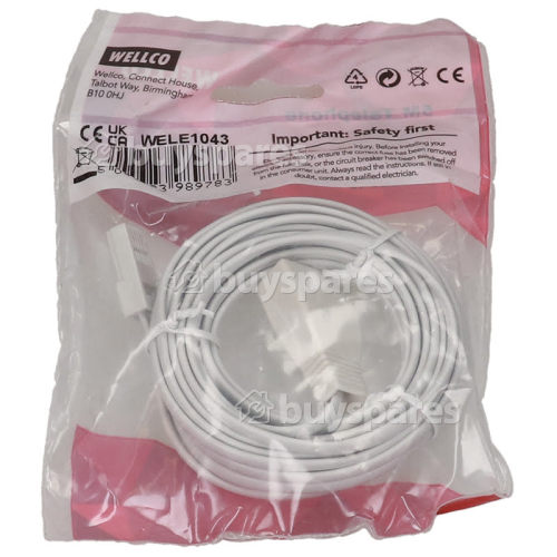 5m Telephone Extension Lead Wellco