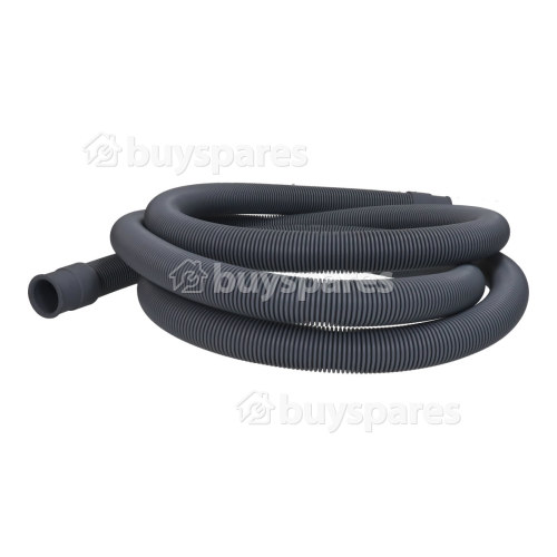 Servis Washing Machine Fill Water Pipe & Oulet Drain Hose Straight 21mm / 21mm Kit 2.5M Long