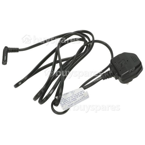 Hisense 2M Tv Mains Cable With Uk Plug : Black