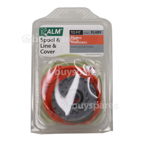 Flymo FL489 Spool & Line With Spool Cover