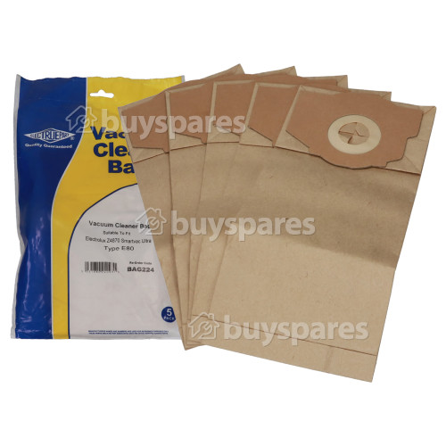 Electrolux E80 Dust Bag (Pack Of 5) - BAG224