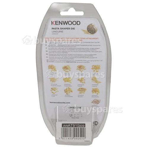 Kenwood Linguini Bronze Pasta Die