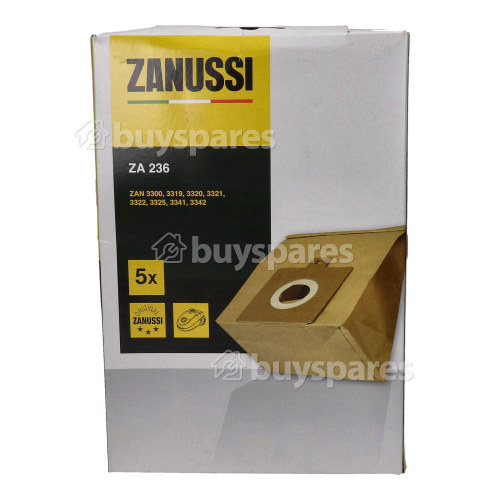 Zanussi-Electrolux ZA236 Papierbeutel (5er Pack)