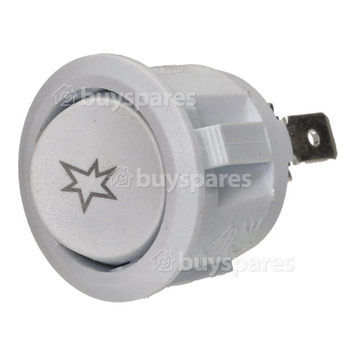 Electrolux Group Ignition Switch Push Button : Round White 2tag
