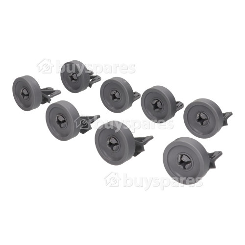Lot De 8 Roulettes Panier Inf&eacute;rieur Lave-Vaisselle Funktionika