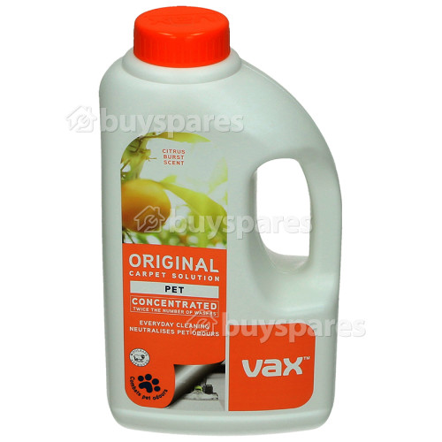 Vax Original Pet Carpet Washing Solution - 1L