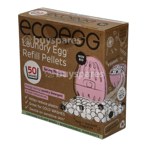 Ecoegg Washing Machine Spring Blossom Laundry Egg Refill Pellets - 50 Washes