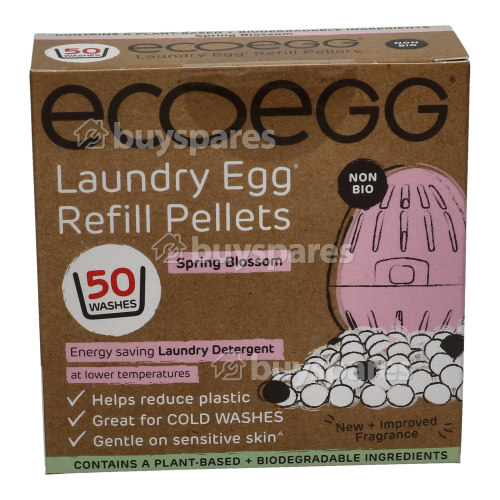 Ecoegg Washing Machine Spring Blossom Laundry Egg Refill Pellets - 50 Washes