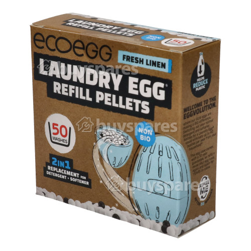 Ecoegg Washing Machine Fresh Linen Laundry Egg Refill Pellets - 50 Washes