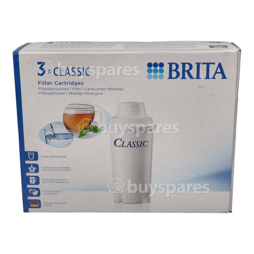 Brita Classic Water Filter Cartridge (Pack Of 3)