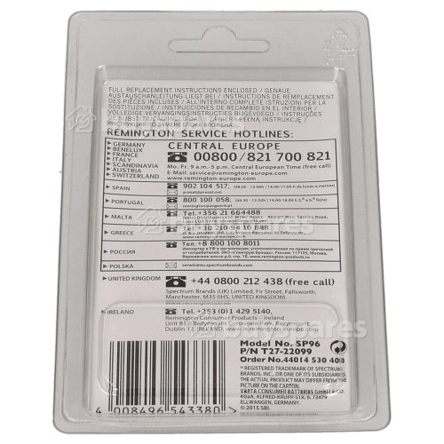 Remington MS5120 SP96 Titanium Shaver Foil & Cutter Combi Pack BuySpares