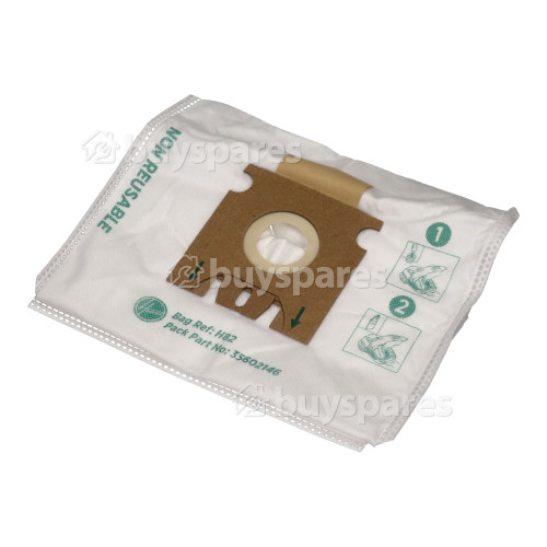 Hoover H82 Pure EPA Microfibre Dust Bag (Pack Of 4)
