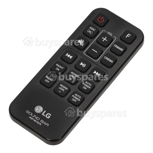 LG AKB74815376 Sound Bar Remote Control