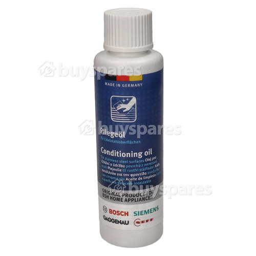 Bosch Neff Siemens Edelstahloberflächen-Pflegepflegeöl - 100ml  