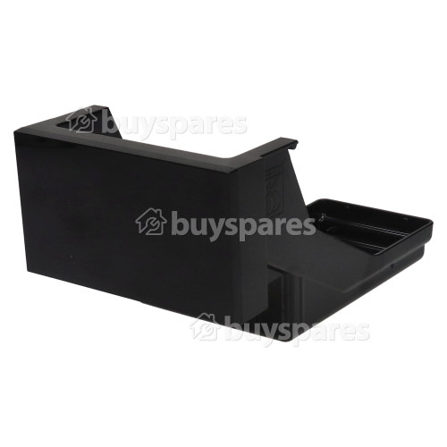 Delonghi Coffee Grounds Container Front - Black