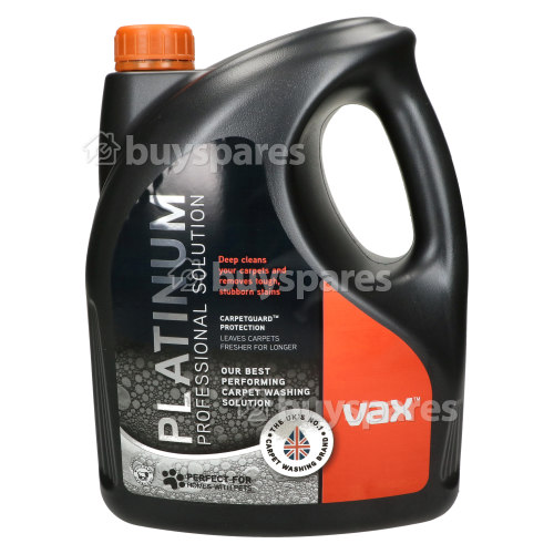 Vax Platinum Carpet Washer Solution 4L