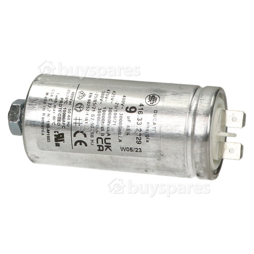 Merloni (Indesit Group) Capacitor 9UF 2TAG