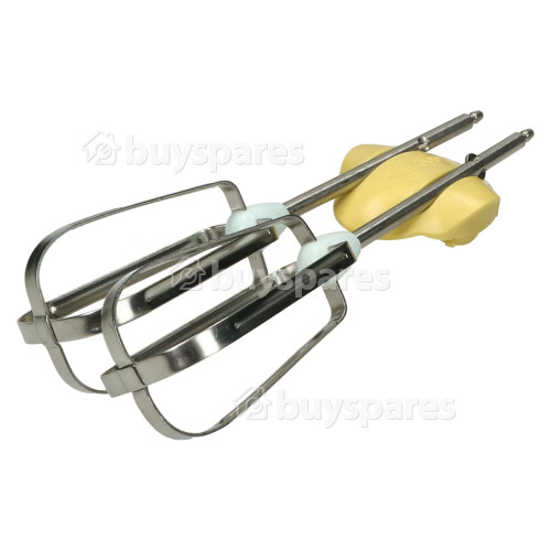 Kenwood Whisk Beaters With Grip Clip (1 Pair)