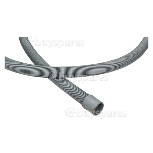 Tuyau De Vidange 2,4 M De Lave-linge - Extr&eacute;mit&eacute; &Agrave; Angle Droit 22 Mm, &Oslash; Int&eacute;rieur 30 Mm