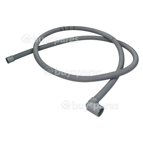 Tuyau De Vidange 2,4 M De Lave-linge - Extrémité À Angle Droit 22 Mm, Ø Intérieur 30 Mm