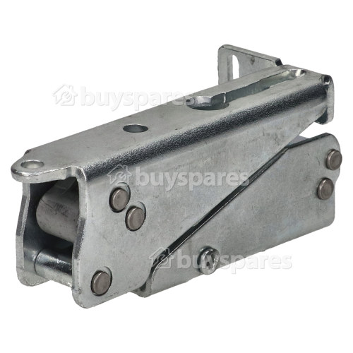 Genuine Beko BL21 Door Hinge - Silver Metal, Upper Left Or Lower Right For Fridge/Freezer