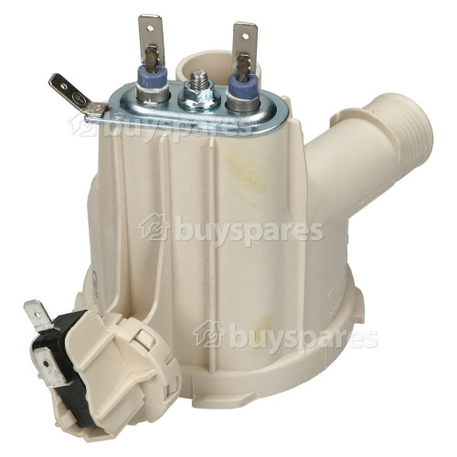 Pump Body With Heater : Heatwell SU3832 1200W ( 673005202006 ) ) ( For T3 Tabletop Dishwashers ) (Has Small Top Inlet