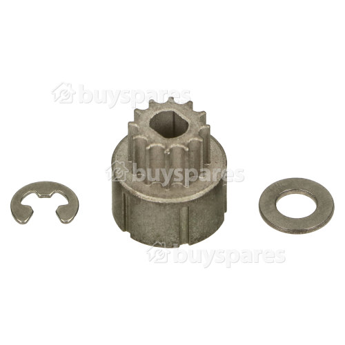 Bissell ProHeat 2X Select 9400E Toothed Gear / Washer / E-ring (Brush Motor Repair Kit)
