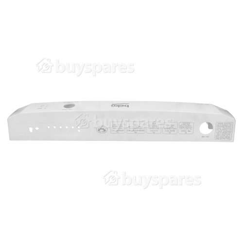 Beko Control Panel Fascia - White