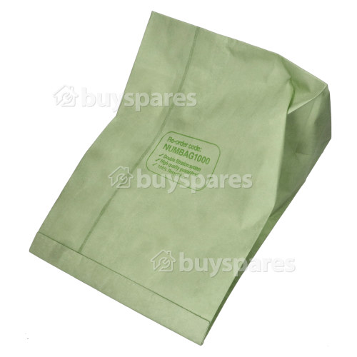 Sacs &Agrave; Poussi&egrave;re En Papier Compatibles Pour Aspirateur NVM-1CH (Lot De 10)
