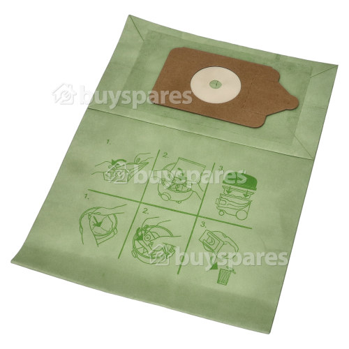 Sacs &Agrave; Poussi&egrave;re En Papier Compatibles Pour Aspirateur NVM-1CH (Lot De 10)