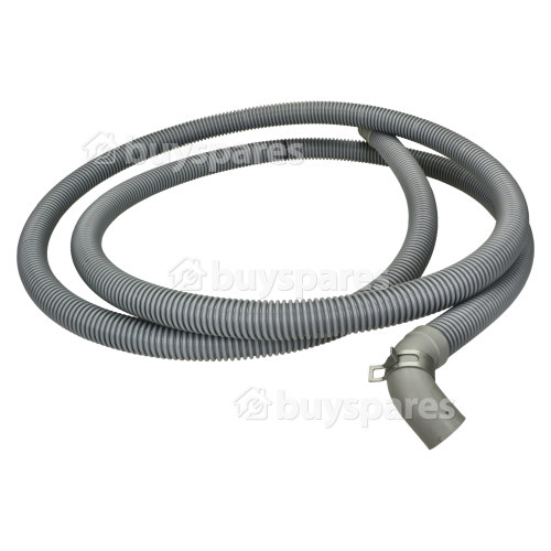 LG 2.4mtr. Drain Hose 21mm End With Right Angle End 21mm, Internal Dia.s'