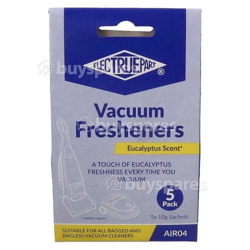 Universal Vacuum Cleaner Air Freshener - Eucalyptus (Pack Of 5)