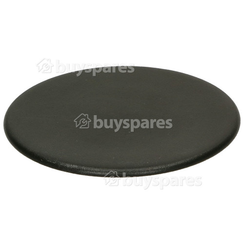 Whirlpool Burner Cap R Black Matte 100mm Outside Dia.